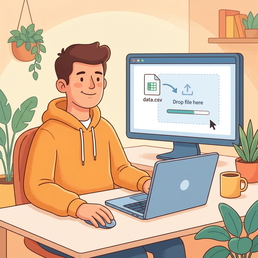 Upload recipient list